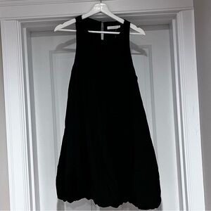 Lush little black dress medium sleeveless short evening wear party